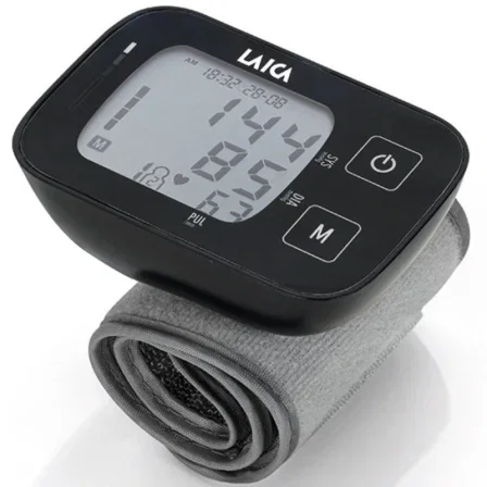 Laica Tensiómetro Digital de Muñeca BM1007 Negro Laica Tensiómetro Digital de Muñeca BM1007 Negro
